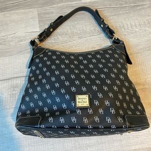 Dooney & Bourke Black Signature Shoulder Bag